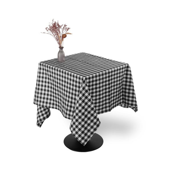 Bombažen namizni prt 150x150 cm Gingham – Tiseco Home Studio-image-3