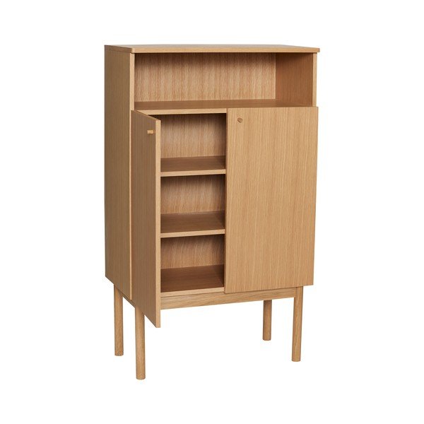 Omarica v hrastovem dekorju 80x135x42 cm Ulterior – Hübsch-image-3