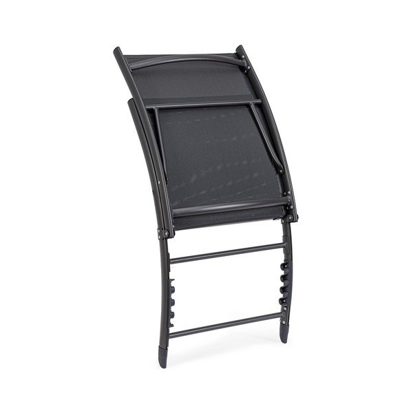 Antracitno siv kovinski vrtni ležalnik Taylor – Bizzotto-image-4