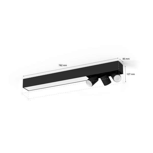 Pametno točkovno svetilo z žarnico GU10 Centris – Philips Hue-image-4