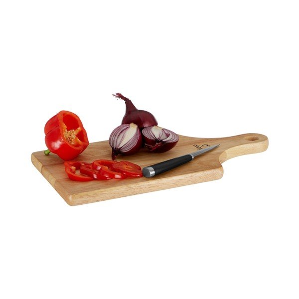 Deska za rezanje iz lesa kavčukovca Premier Housewares Charm-image-1