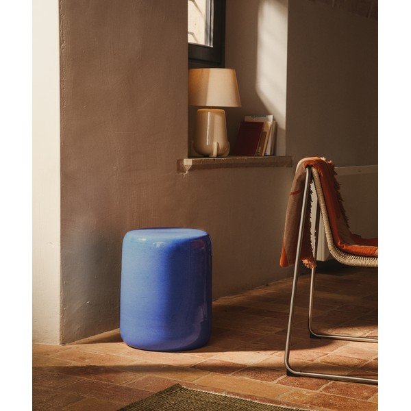 Keramična okrogla vrtna mizica ø 35 cm Mesquida – Kave Home-image-2