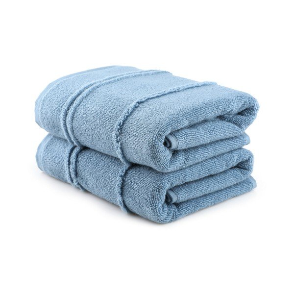 Modre frotirne brisače v kompletu 2 ks 50x90 cm Arden – Foutastic