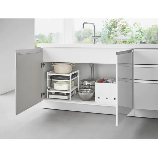 Kovinska dodatna kuhinjska polica Tower – YAMAZAKI-image-2