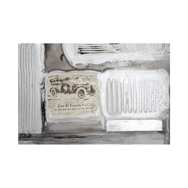 Mauro Ferretti Dipinto Su Tela Srebrni poteg, 150 x 50 cm-image-1