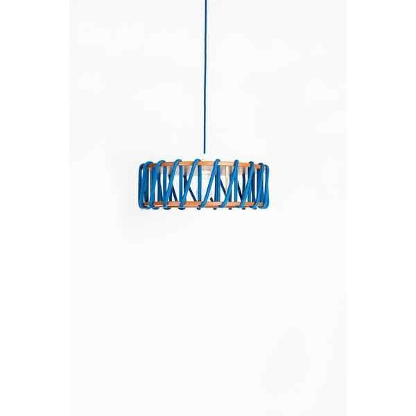 Modra viseča svetilka EMKO Macaron, ø 45 cm-image-1