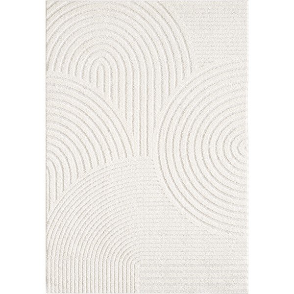 Kremno bela preproga 120x170 cm Whirl – ESTE