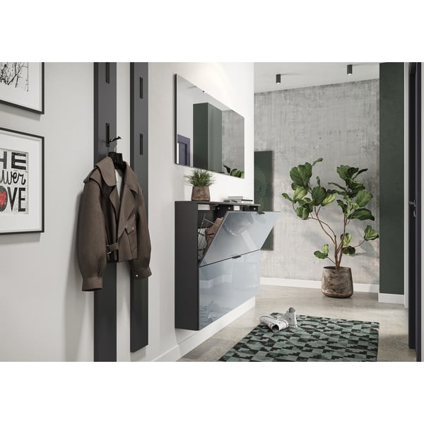 Sivo stojalo za čevlje Valega - Germania-image-4