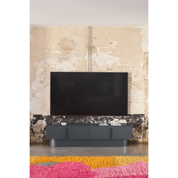 Antracitno siva TV omarica 200x50 cm Totem – Teulat-image-1