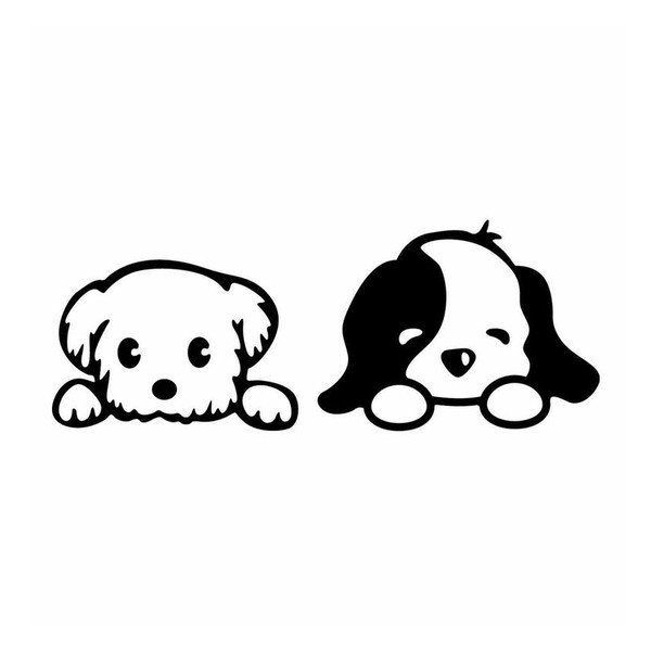 Nalepka Cute Little Puppies-image-1