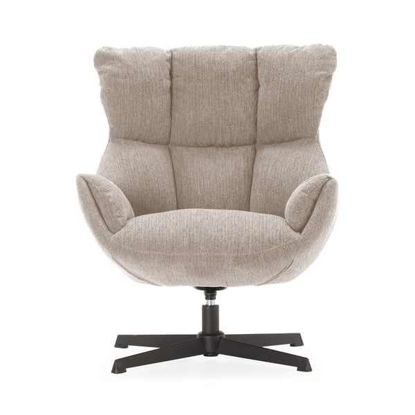 Kremno bel fotelj Odette – Marckeric-image-1