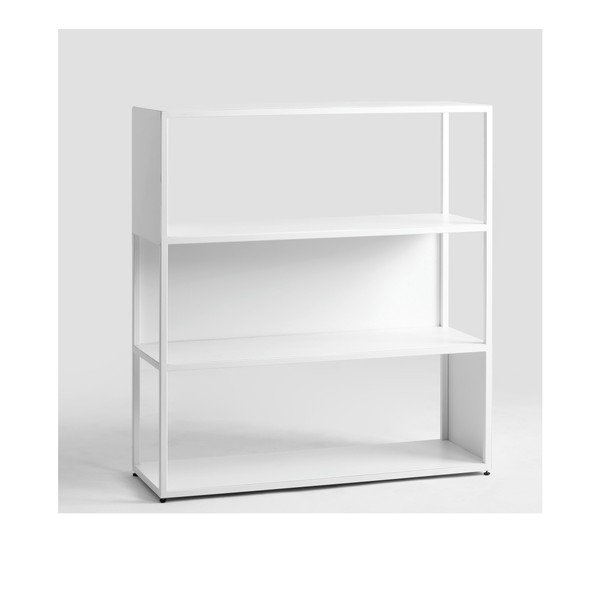 Bel knjižni regal Custom Form Hyller Side, višina 110 cm-image-1