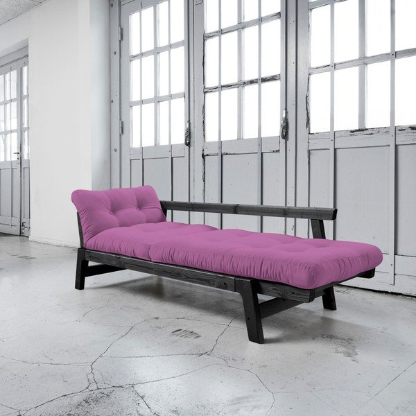 Spremenljiv kavč Karup Step Black/Taffy Pink-image-3