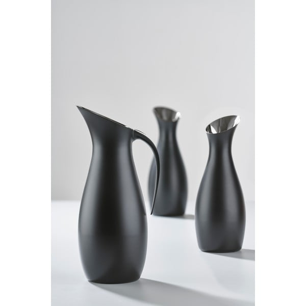 Črni jekleni vrč Zone Rocks, 1,7 l-image-1