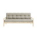 Bež lanena raztegljiva sedežna garnitura 205 cm Knob – Karup Design