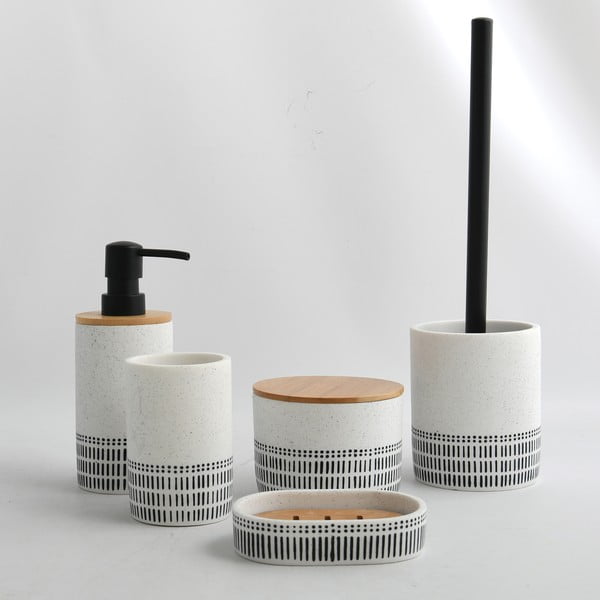 Bel kopalniški organizator za vatke ali vatirane palčke iz poliresina Yuma – Spirella-image-1