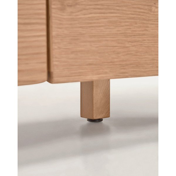 Nizka komoda v hrastovem dekorju 150x71 cm Rasha – Kave Home-image-1