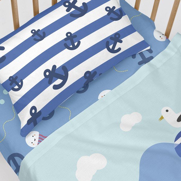 Otroška bombažna rjuha Happynois Yellow Submarine, 120 x 60 cm-image-4