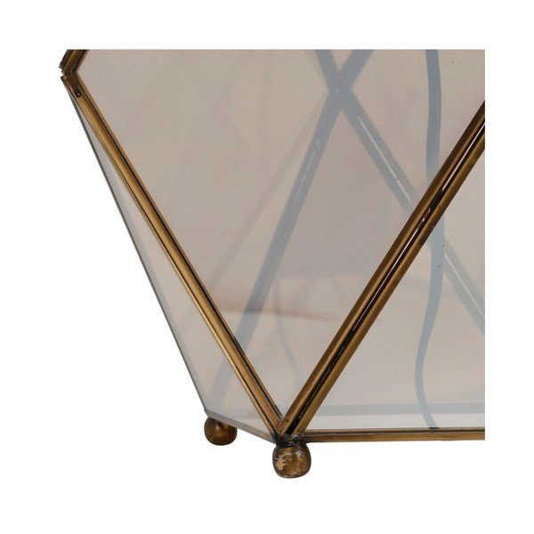 Noga svetilke v rjavo-zlati barvi 43 cm Eluminea - Côté Table-image-2