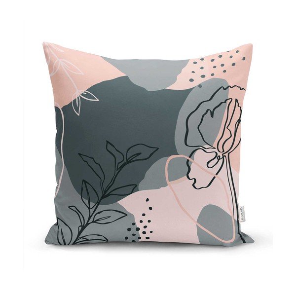Komplet 4 dekorativnih prevlek za vzglavnik Minimalist Cushion Covers Draw Art, 45 x 45 cm-image-4