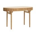 Pisalna miza v hrastovem dekorju 60x120 cm Carno – Unique Furniture