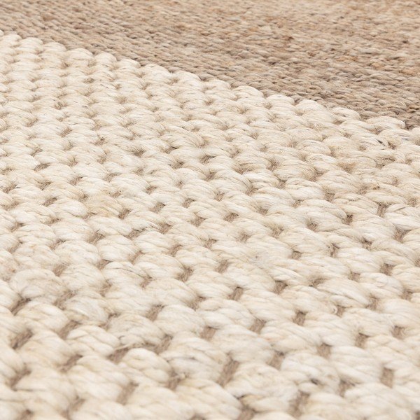 Bela/bež obojestranska ročno tkana preproga iz jute 120x170 cm Cedar – Asiatic Carpets-image-2