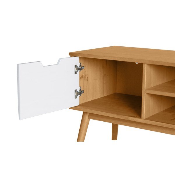 TV miza iz masivnega borovega lesa Marckeric Cusco-image-4