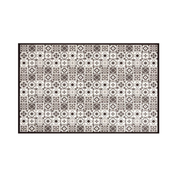 Črno-bela vinilna preproga Zala Living Kaja, 47 x 140 cm-image-3
