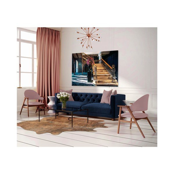 Slika Styler Glas Modern Blue Curta, 80 x 120 cm-image-1