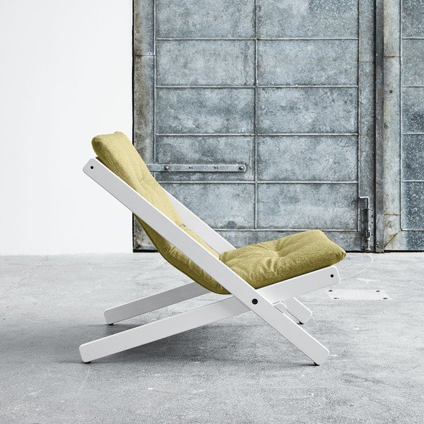 Karup Boogie zložljivi stol Bela/Avocado Green-image-1