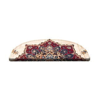 Komplet 16 preprog za stopnice Vitaus Floral Path, 65 x 20 cm
