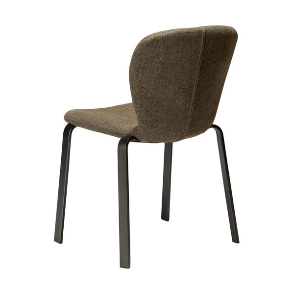 Kaki zelen oblazinjen jedilni stol Heap – DAN-FORM Denmark-image-4