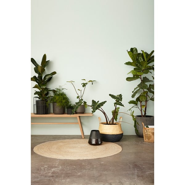 Komplet 2 košar za shranjevanje iz bambusa Hübsch Tareo-image-2