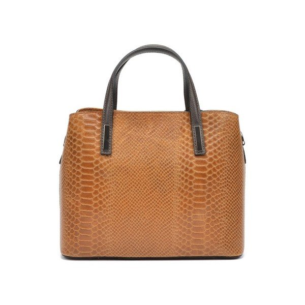 Konjak rjava usnjena torbica Roberta M Muriella-image-3