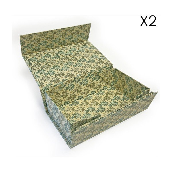 Darilni škatli v kompletu 2 ks 39x49 cm Lilies – Kartos-image-1