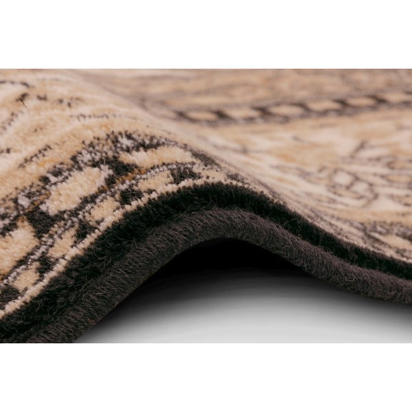 Svetlo rjava volnena preproga 133x180 cm Charlotte – Agnella-image-2