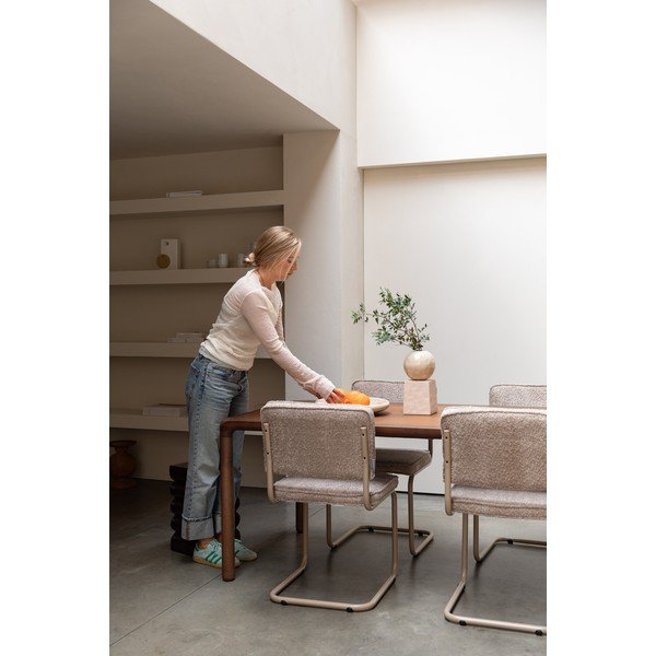 Jedilna miza v jesenovem dekorju 90x160 cm Storm – Zuiver-image-3