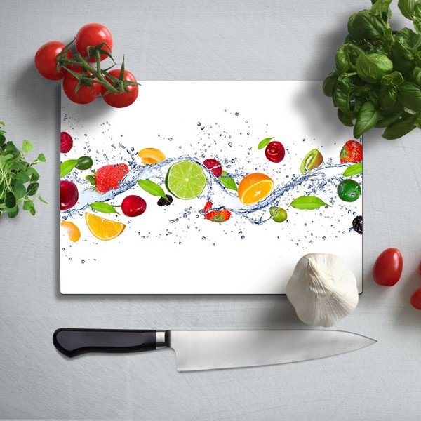 Steklena deska za rezanje Insigne Fresh Fruit-image-2