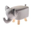 Svetlo siv otroški stolček Elephant – Dakls
