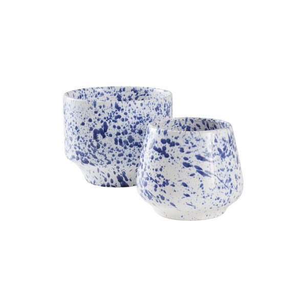 Keramičen ročno poslikan cvetlični lonec ø 18 cm Belladonna – Jotex-image-3