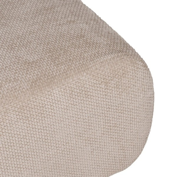 Bež tabure iz šenilje Minimal – Ixia-image-2