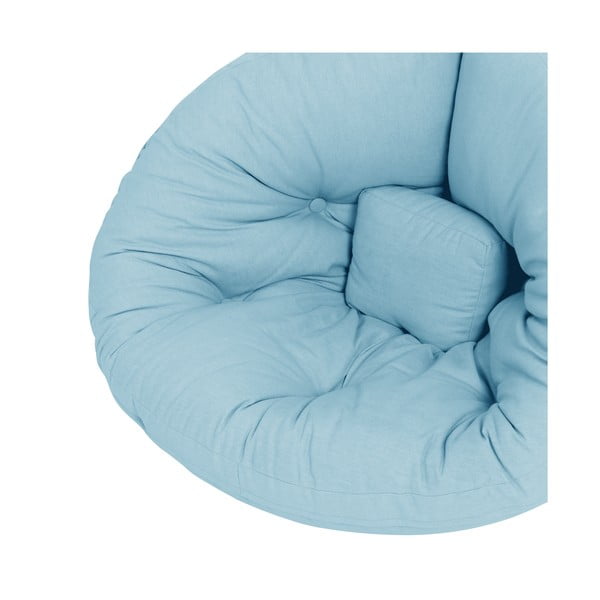 Otroški zložljiv fotelj Karup Design Mini Nido Light Blue-image-3