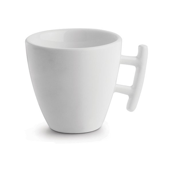 Bela porcelanasta skodelica za kapučino 165 ml Squito – BonBistro