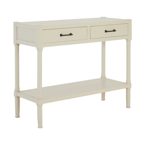 Bela stranska mizica iz masivnega bora 35x91 cm Heritage – Premier Housewares