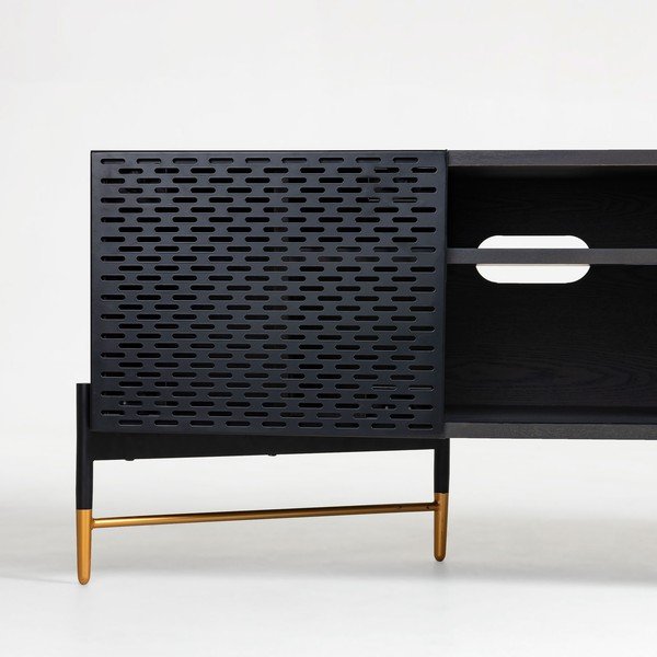 Črna TV omarica Kave Home Norfort-image-1