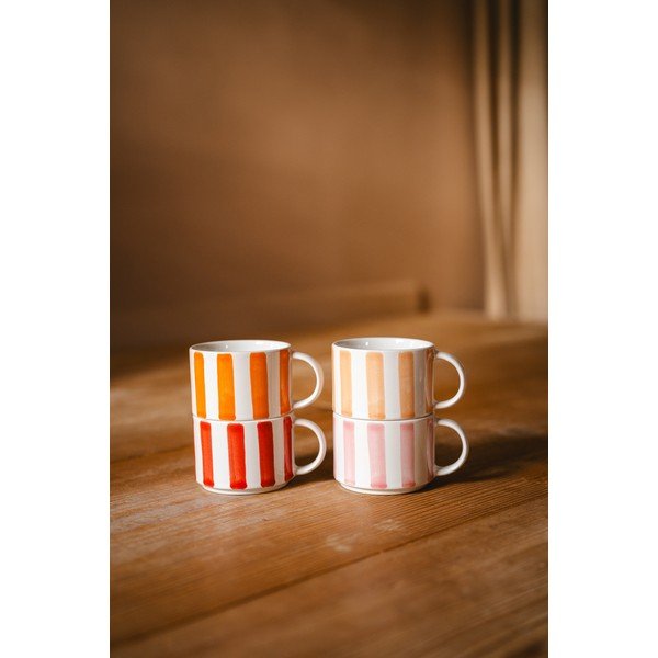 Bele keramične skodelice v kompletu za espresso 4 ks 180 ml Franca – Leopold Vienna-image-1