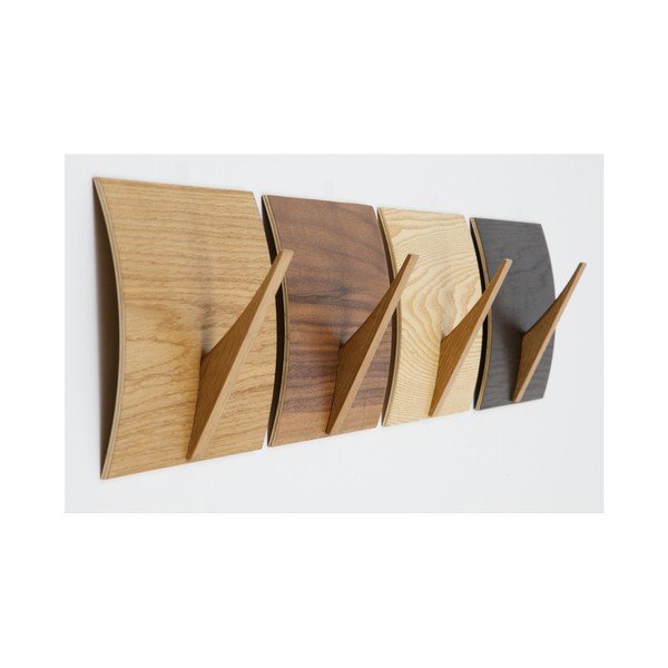Stenski regal Woodman Rack Naki oreh-image-2