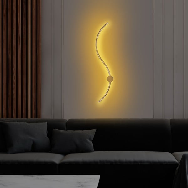 LED stenska svetilka v zlati barvi Uyan – Opviq lights-image-3
