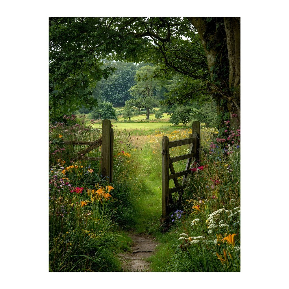 Slika 60x80 cm Garden Gate