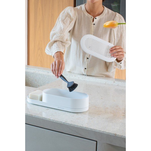 Belo plastično držalo za detergent SinkStyle – Brabantia-image-1